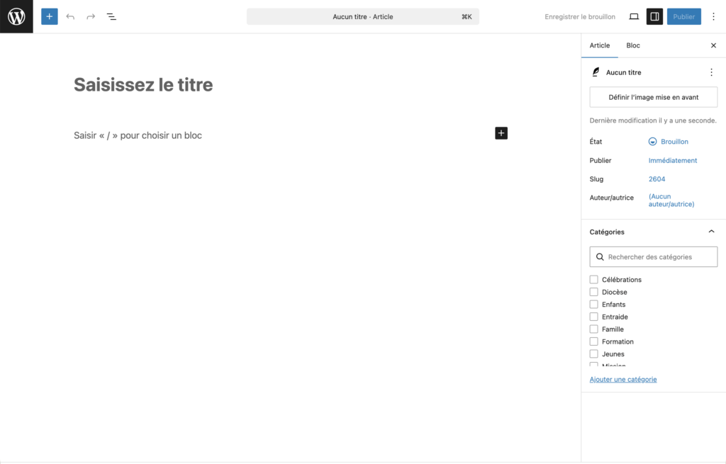 actualite interface