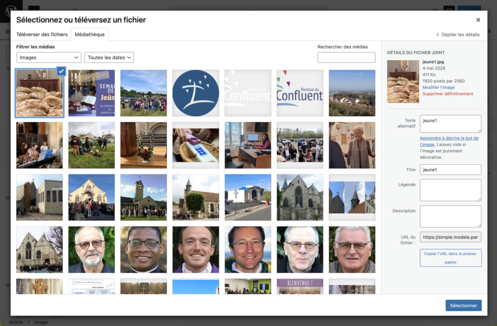 actualite select image