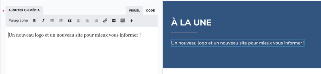 contenu alu